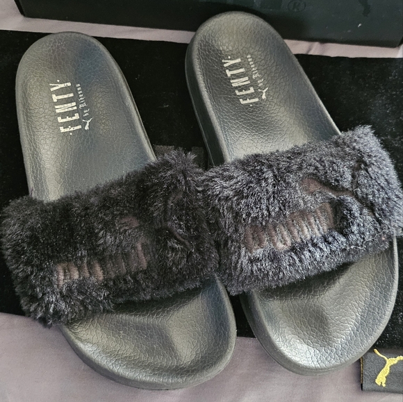 Leadcat Fenty fur slides - Picture 3 of 4